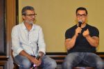 Aamir Khan, Nitesh Tiwari at Dangal launch in Mumbai on 4th July 2016